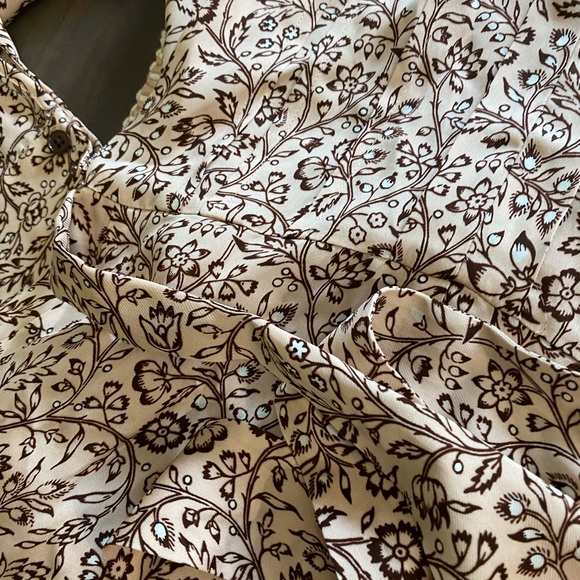 NWT Reiss Biily print paisley belted dress - Picture 5 of 11